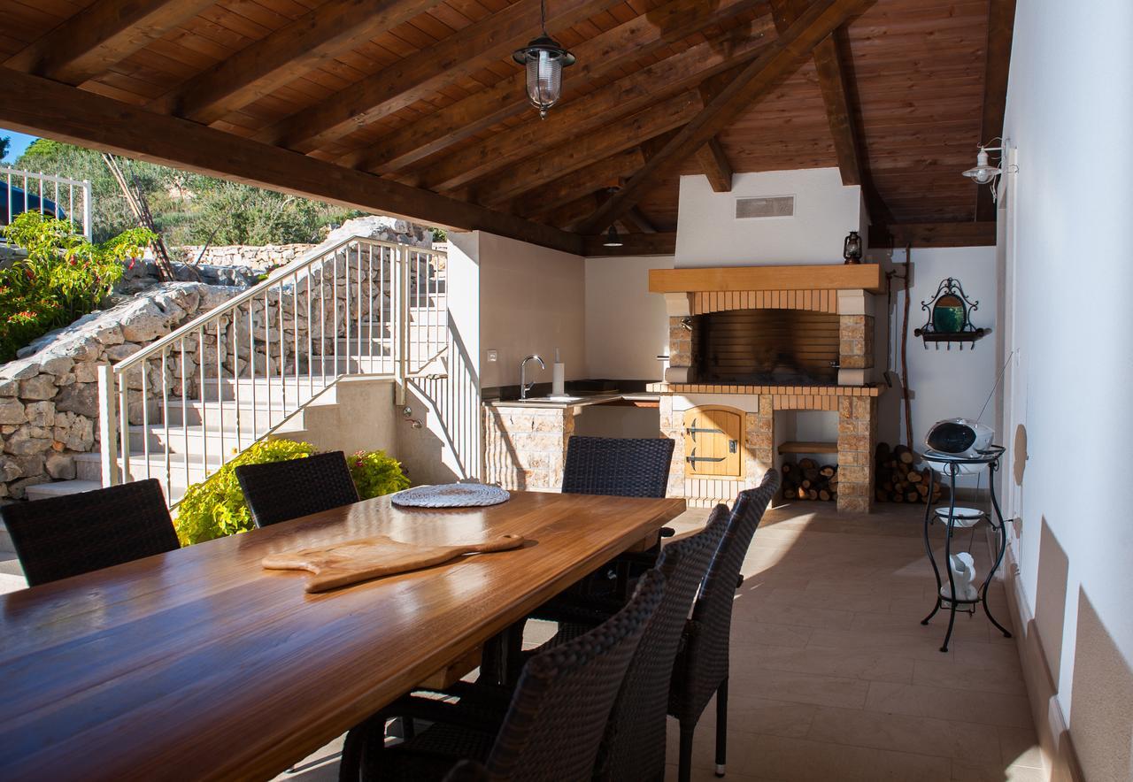 Luxury Villa Kate - In Lucice Bay With Turquoise Sea, Amazing Seaviews, And Heated Pool Milna  Dış mekan fotoğraf